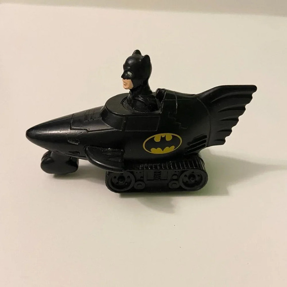 Vintage 1991 - 1993 Batman Robin & Catwoman Mcdonald's Toys On Wheels DC Comics - Picture 6 of 10